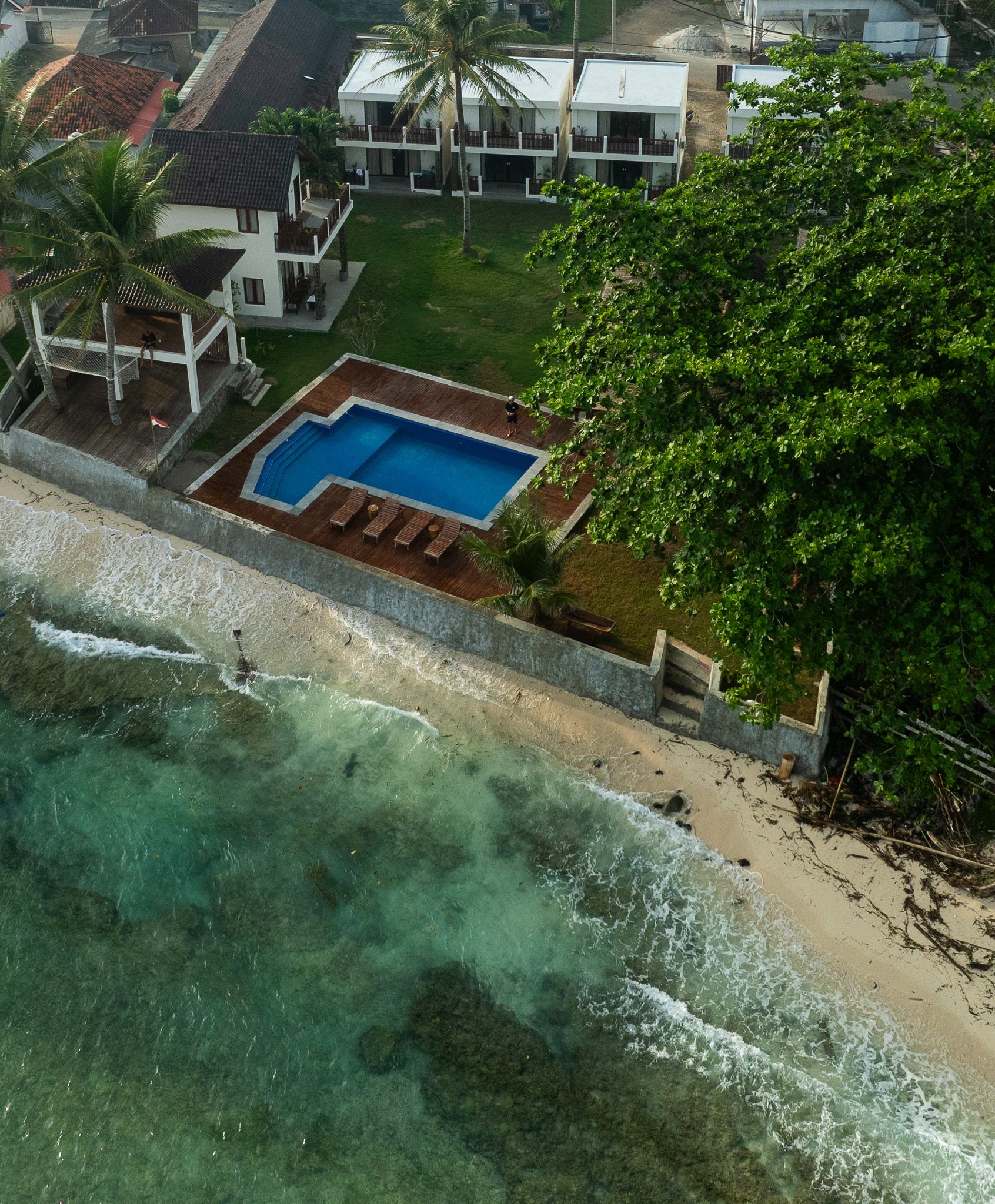 Surf conditions in Krui, South Sumatra